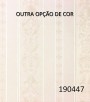 PÁG. 46 - Papel de Parede Listras Coloniais - Coleção Trinity - Lavável (Cinza/ Off-White/ Com Brilho)