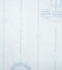 PÁG. 39 - Papel de Parede Listras e Âncoras Azul - Coleção Valence - Vinilizado Importado