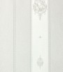 PÁG. 43 - Papel de Parede Listras e Floral Pérola (Leve relevo) - Coleção Dolce Vita - Vinílico Lavável