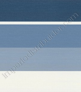 PÁG. 12 - Papel de Parede Listras Largas Tons de Azul e Branco (Brilho) - Tesori Italiani - Vinílico Lavável (Italiano)