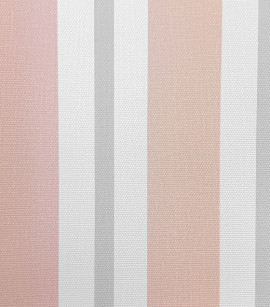 PÁG. 76 - Papel de Parede Listras Tons de Rosa e Cinza - Coleção Revoada Bobinex - Vinílico Importado