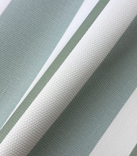 PÁG. 65 - Papel de Parede Listras Tons de Verde - Coleção Revoada Bobinex - Vinílico Importado