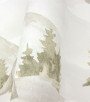 PÁG. 61 - Papel de Parede Lobo e Floresta Cinza e Bege - Coleção Mundo - Vinílico Importado