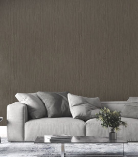 PÁG. 28 - Papel de Parede Madeira Marrom Escuro - Coleção Essencial Bobinex - Vinílico Importado