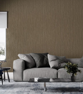 PÁG. 27 - Papel de Parede Madeira Marrom - Coleção Essencial Bobinex - Vinílico Importado