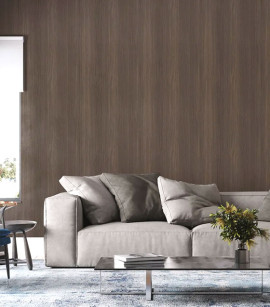 PÁG. 29 - Papel de Parede Madeira Marrom - Coleção Essencial Bobinex - Vinílico Importado