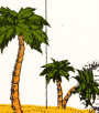 PÁG. 34 - Papel de Parede Mapa Safari Fundo Bege - Coleção Mundo - Vinílico Importado