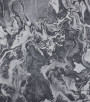 PÁG. 41 - Papel de Parede Mármore Cinza Chumbo com Brilho - Coleção Metropolis 3 - Vinílico Importado