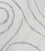 PÁG. 09 - Papel de Parede Ondas Cinza Claro com Brilho Glitter - Coleção Metropolis 3 - Vinilico Importado