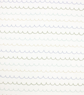 PÁG. 36 - Papel de Parede Ondinhas Tons de Azul e Cinza - Coleção Mundo - Vinílico Importado