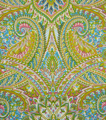 PÁG. 32 - Papel de Parede Paisley Colorido - Coleção Infinity G - Vinílico Importado
