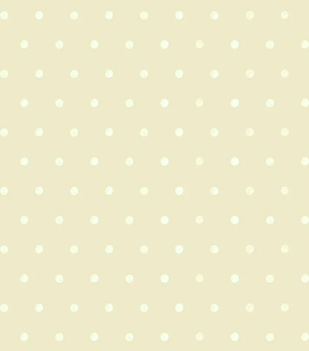 PÁG. 0 - Papel de Parede Poá Bege e Branco - Coleção Sonhos Bobinex - Vinílico Importado