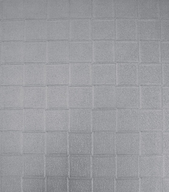 PÁG. 26 - Papel de Parede Quadriculado Cinza Médio Brilho - Coleção Classici 5 - Vinilico Importado