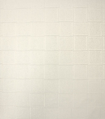 PÁG. 19 - Papel de Parede Quadriculado Creme Brilho - Coleção Classici 5 - Vinilico Importado