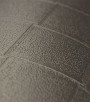 PÁG. 18 - Papel de Parede Quadriculado Marrom Escuro Brilho - Coleção Classici 5 - Vinilico Importado