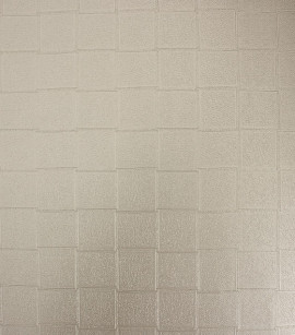 PÁG 17 - Papel de Parede Quadriculado Marrom Claro Brilho - Coleção Classici 5 - Vinilico Importado