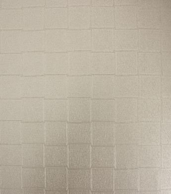 PÁG 17 - Papel de Parede Quadriculado Marrom Claro Brilho - Coleção Classici 5 - Vinilico Importado