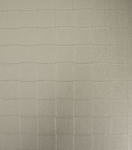 PÁG. 22 - Papel de Parede Quadriculado Prata Velho Brilho - Coleção Classici 5 - Vinilico Importado
