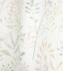 PÁG. 44 - Papel de Parede Raminhos Tons de Verde e Rosa - Coleção Mundo - Vinílico Importado