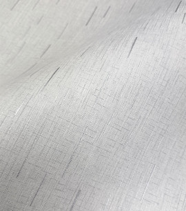 PÁG. 15 - Papel de Parede Riscas Cinza Claro com Brilho Prata - Coleção Summer - Vinílico Importado