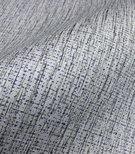 PÁG. 16 - Papel de Parede Riscas Cinza e Azul Brilho Glitter - Coleção Entre Linhas - Vinílico Importado