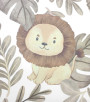PÁG. 07 - Papel de Parede Safari Greige - Coleção Bambine - Vinílico Importado