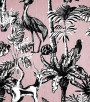 PÁG. 07 - Papel de Parede Safari Tropical Malva - Coleção Cores e Cenários - Vinílico Importado