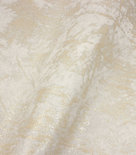 PÁG. 53 - Papel de Parede Textura Bege Brilho Glitter - Coleção Elegance 5 - Vinílico Importado