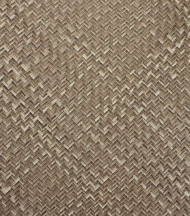 PÁG. 52 - Papel de Parede Textura Chevron Marrom - Coleção Tramas - Vinílico Importado
