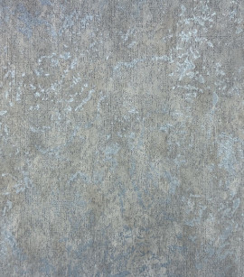 PÁG. 04 - Papel de Parede Textura Cinza Azulado Brilho - Coleção Casa - Vinílico Importado