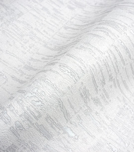 PÁG. 71 - Papel de Parede Textura Geométrica Cinza Claro Brilho - Coleção Criativo 3 - Vinílico Importado