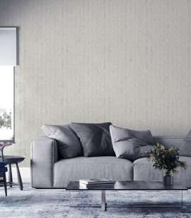 PÁG. 33 - Papel de Parede Textura Cinza - Coleção Essencial Bobinex - Vinílico Importado