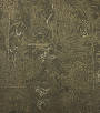 PÁG. 01 - Papel de Parede Textura Colonial Marrom Brilho - Coleção Classici 6 - Vinílico Importado