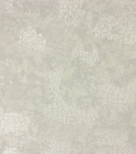 PÁG. 31 - Papel de Parede Textura Croco Bege Acinzentado Brilho - Coleção Classici 6 - Vinílico Importado