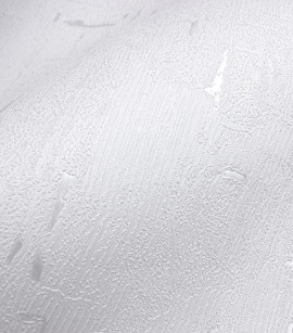 PÁG. 68 - Papel de Parede Textura Grafiato Cinza Claro com Brilho - Coleção Criativo 3 - Vinílico Importado