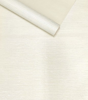 Papel de Parede Textura Off-White (Leve Brilho Metálico) - Coleção Italian Select (Sprint) - Vinílico Lavável