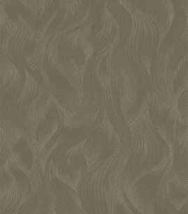 PÁG. 60 - Papel de Parede Textura Ondulada Cáqui com Brilho - Coleção Unique - Vinílico Importado