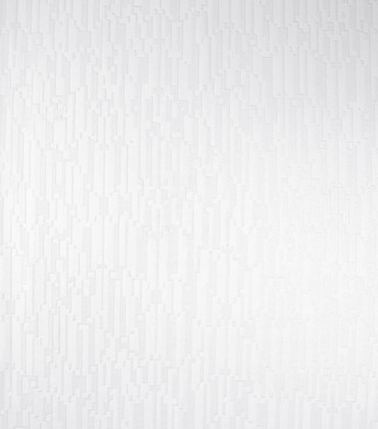 PÁG. 11 - Papel de Parede Texturizado Geométrico Branco - Coleção Infinity G - Vinílico Importado