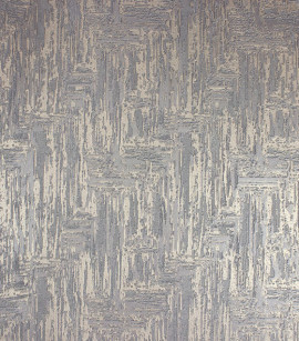 PÁG. 56 - Papel de Parede Texturizado Cinza Azulado com Brilho Glitter - Coleção Elegance 5 - Vinílico Importado