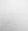 PÁG. 10 - Papel de Parede Texturizado Croco Branco - Coleção Infinity G - Vinílico Importado