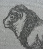 PÁG. 16 - Papel de Parede Toile de Jouy Animais Cinza e Preto - Coleção Cores e Cenários - Vinílico Importado