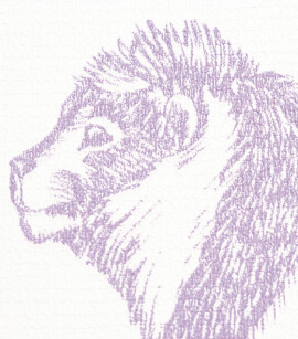 PÁG. 08 - Papel de Parede Toile de Jouy Animais Malva - Coleção Cores e Cenários - Vinílico Importado