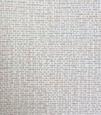 PÁG. 43 - Papel de Parede Trama Bege e Off-White - Coleção Essencial Bobinex - Vinílico Importado