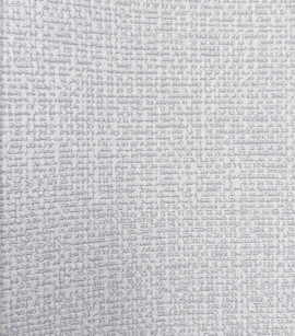 PÁG. 44 - Papel de Parede Trama Cinza e Off-White - Coleção Essencial Bobinex - Vinílico Importado