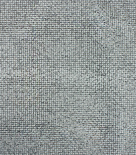 PÁG. 01 - Papel de Parede Trama de Tecido Cinza Azulado - Coleção Element 5 - Vinílico Importado