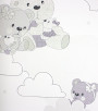 PÁG. 18 - Papel de Parede Ursinhos Lilás - Coleção Mundo - Vinílico Importado