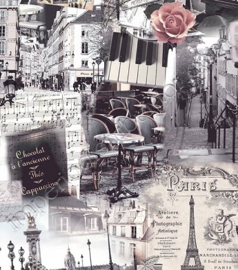 Papel De Parede Vintage Paris Picasso L34908 Imperio Distribuidor Veja mais ideias sobre papel de parede cinza, papel de parede chevron, parede. papel de parede vintage paris picasso