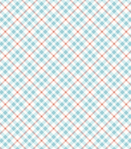 PÁG. 31 - Papel de Parede Xadrez Azul e Vermelho - Coleção Hello Kids - Vinílico Importado