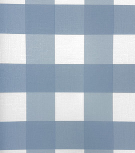 PÁG. 13 - Papel de Parede Xadrez Azul - Coleção Revoada Bobinex - Vinílico Importado