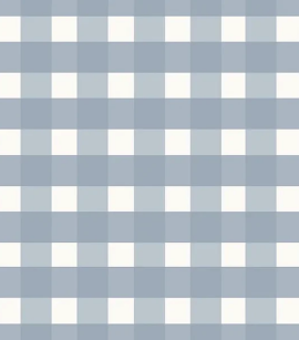 PÁG. 13 - Papel de Parede Xadrez Azul - Coleção Revoada Bobinex - Vinílico Importado